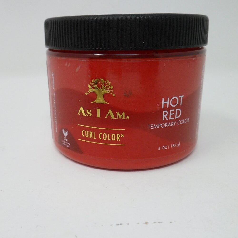 As I am Curl Color Temporary Hair Color Hot Red
